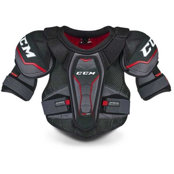 CCM JETSPEED 370 SHOULDER PADS JR  L - Dětské ramenní hokejové chrániče CCM