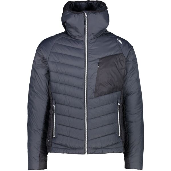 CMP MAN HYBRID JACKET FIX HOOD  54 - Pánská hybridní bunda CMP