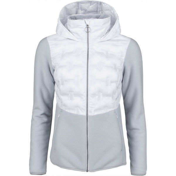Columbia DELTA RIDGE HYBRID FLEEC bílá S - Dámská flísová bunda Columbia