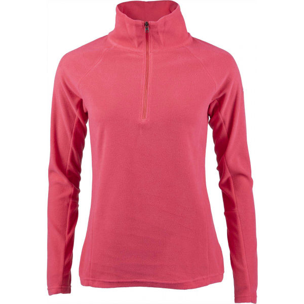 Columbia GLACIAL IV 1/2 ZIP růžová L - Dámská outdoorová mikina Columbia