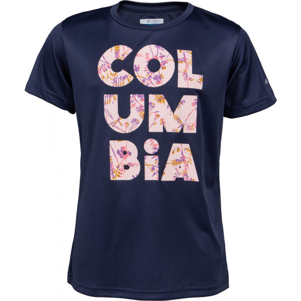 Columbia PETIT FOND GRAPHIC SHORT SLEEVE TEE  S - Dětské triko Columbia