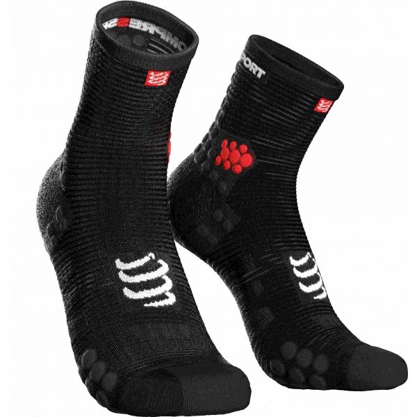 Compressport RACE V3.0 RUN HI černá T4 - Běžecké ponožky Compressport