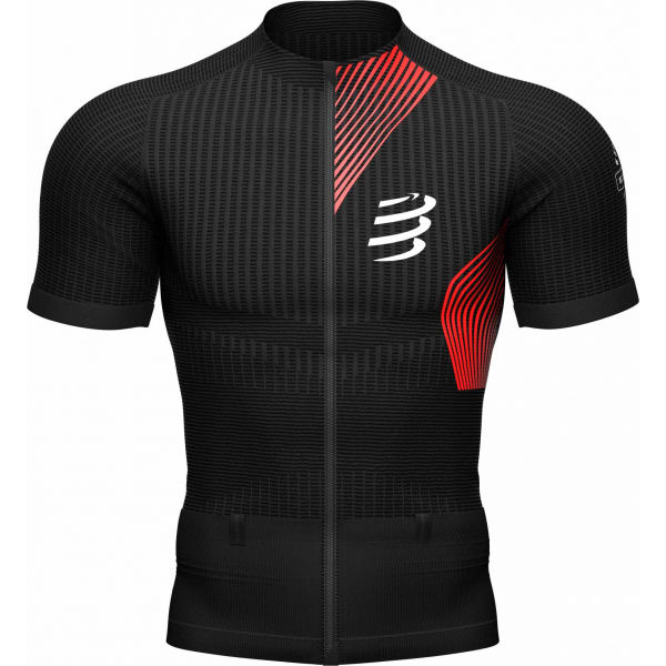 Compressport TRAIL POSTURAL SS TOP  L - Pánský běžecký dres Compressport