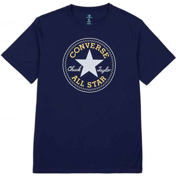 Converse CHUCK PATCH TEE  S - Pánské triko Converse