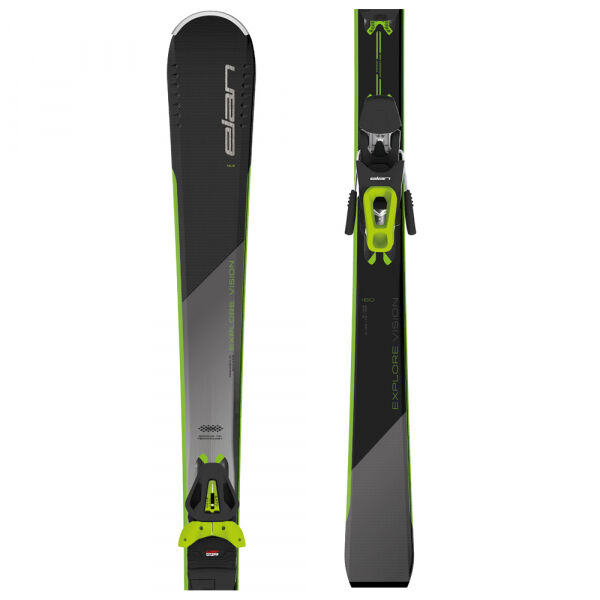 Elan EL SKIS SHI EXPLORE VISION LS + EL10.0 GW  168 - Sjezdové lyže Elan