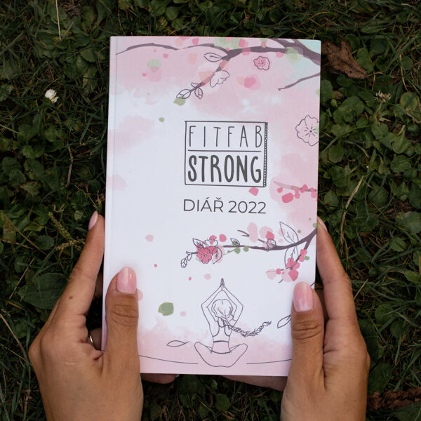 Fitfab Strong DIÁŘ 2022  UNI - Diář Fitfab Strong