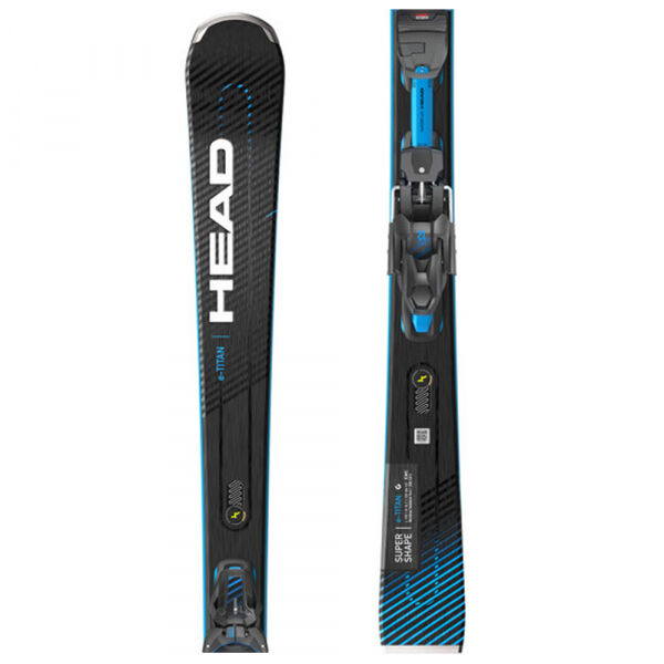 Head SUPERSHAPE E-TITAN + PRD 12 GW  177 - Sportovní sjezdové lyže Head