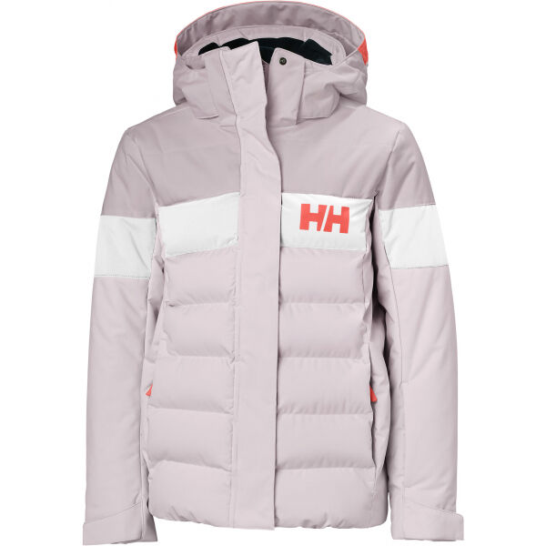 Helly Hansen JR DIAMOND JACKET  8 - Dívčí lyžařská bunda Helly Hansen