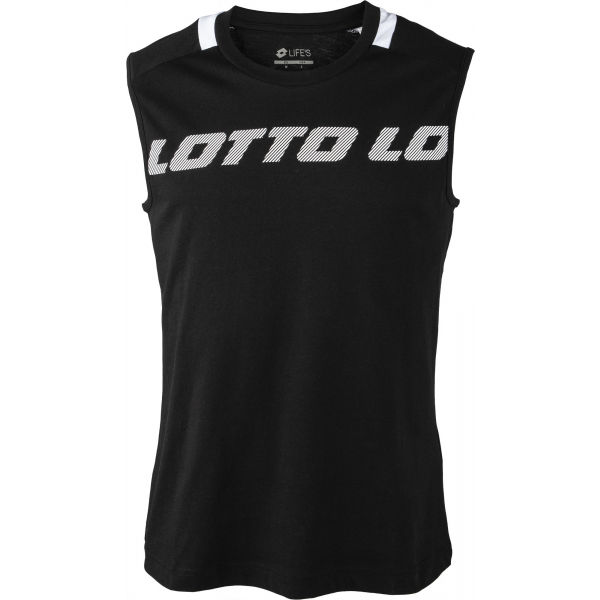 Lotto LOGO V TEE SL JS  S - Pánské triko bez rukávů Lotto