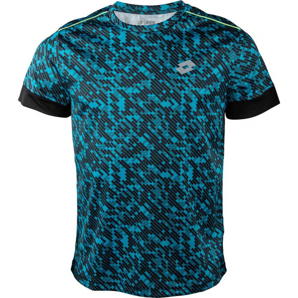 Lotto RUN&FIT TEE PRT PL  2XL - Pánské běžecké tričko Lotto