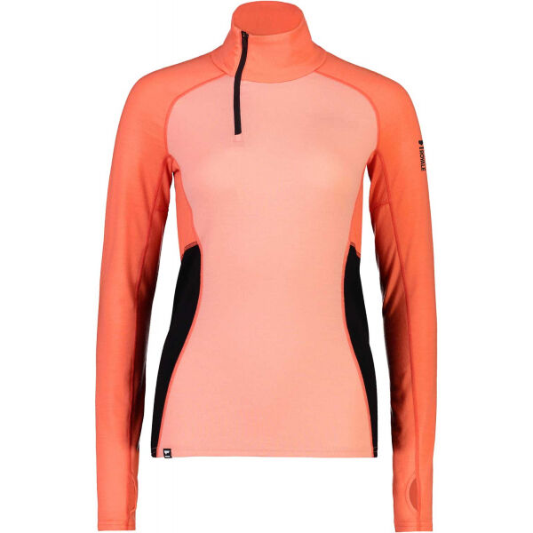 MONS ROYALE OLYMPUS HALF ZIP  L - Dámské technické merino triko MONS ROYALE