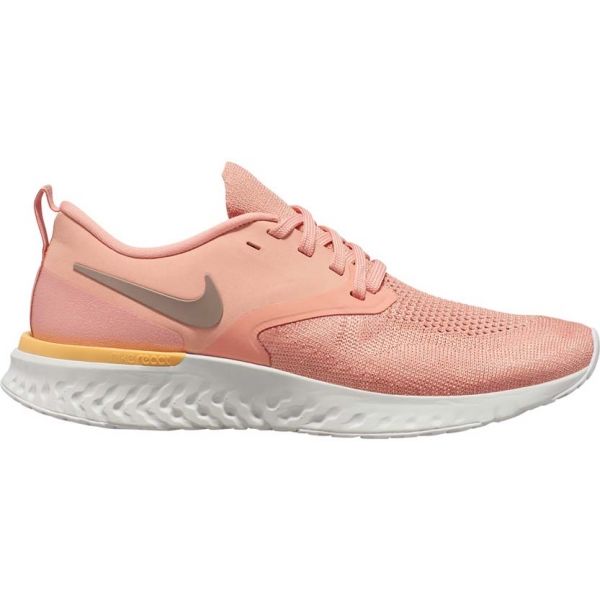 Nike ODYSSEY REACT 2 FLYKNIT W světle růžová 10 - Dámská běžecká obuv Nike