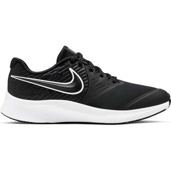 Nike STAR RUNNER 2 GS bílá 3.5 - Dětská běžecká obuv Nike