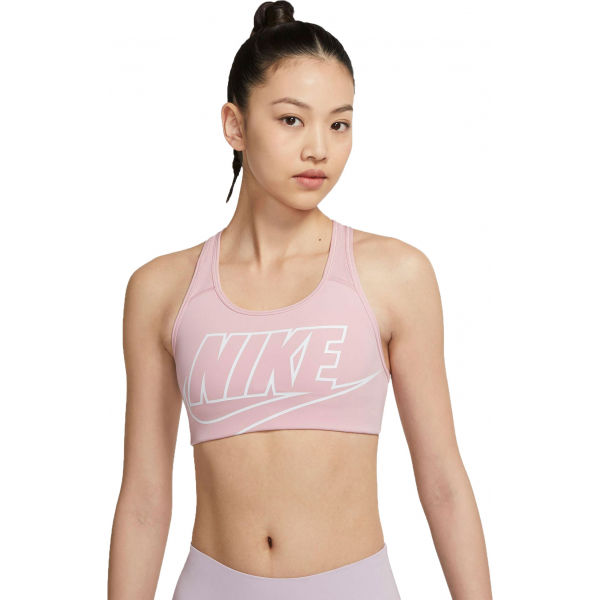 Nike SWOOSH FUTURA BRA  S - Dámská sportovní podprsenka Nike