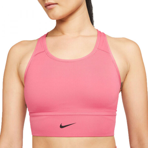 Nike SWOOSH LONG LINE BRA W  L - Dámská sportovní podprsenka Nike