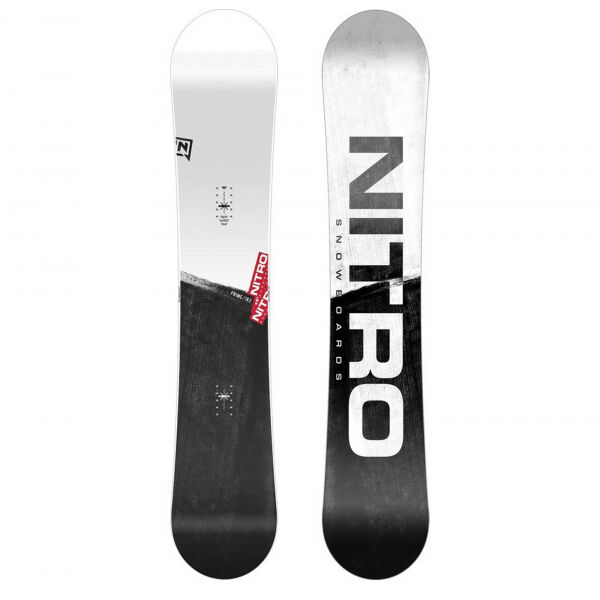 NITRO PRIME RAW  158 - Nenáročný univerzální snowboard NITRO