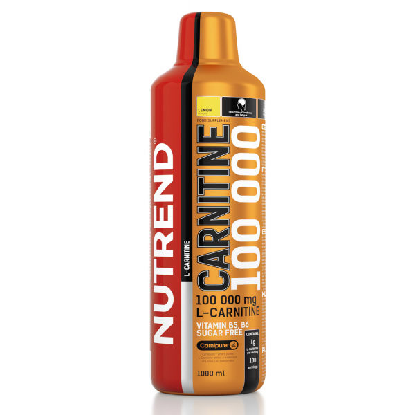 Nutrend CARNITINE 100000 1L CITRON   - Karnitinový doplněk Nutrend