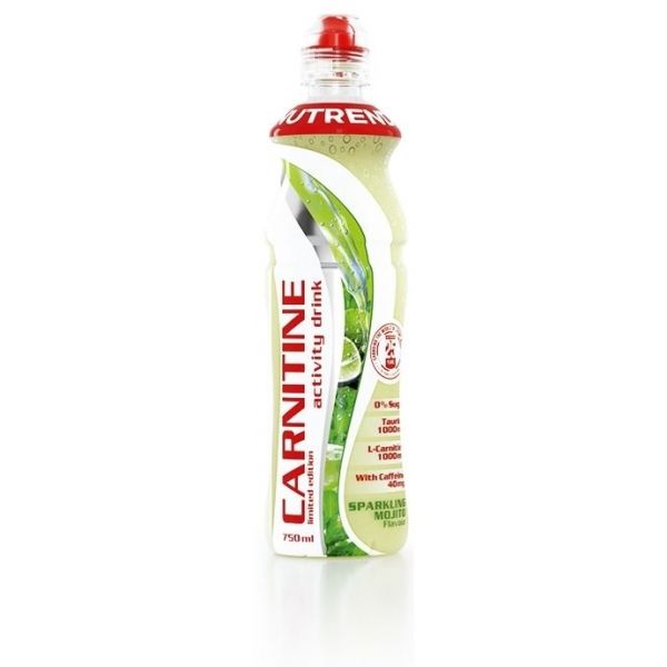 Nutrend CARNITINE ACTIVITY DRINK CAFFEINE MOJITO  NS - Sportovní nápoj Nutrend