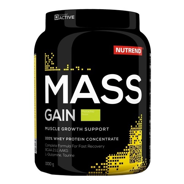 Nutrend MASS GAIN 1KG ČOKOLÁDA+KOKOS   - Sacharidový komplex Nutrend