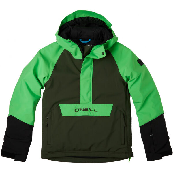O'Neill ANORAK JACKET  164 - Chlapecká lyžařská/snowboardová bunda O'Neill