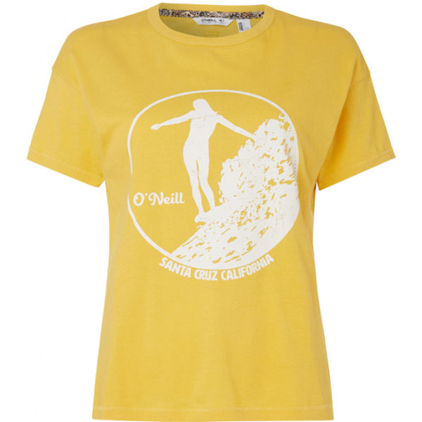 O'Neill LW OLYMPIA T-SHIRT žlutá M - Dámské tričko O'Neill