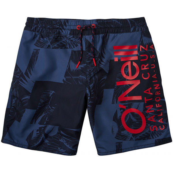 O'Neill PB CALI FLORAL SHORTS  128 - Chlapecké šortky do vody O'Neill