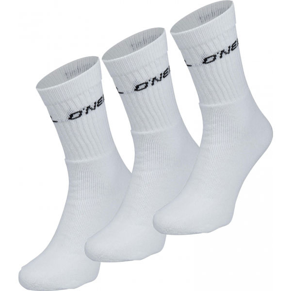 O'Neill SPORTSOCK 3P bílá 39 - 42 - Unisex ponožky O'Neill