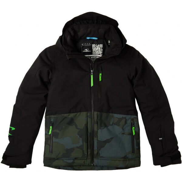 O'Neill TEXTURE JACKET  164 - Chlapecká lyžařská/snowboardová bunda O'Neill