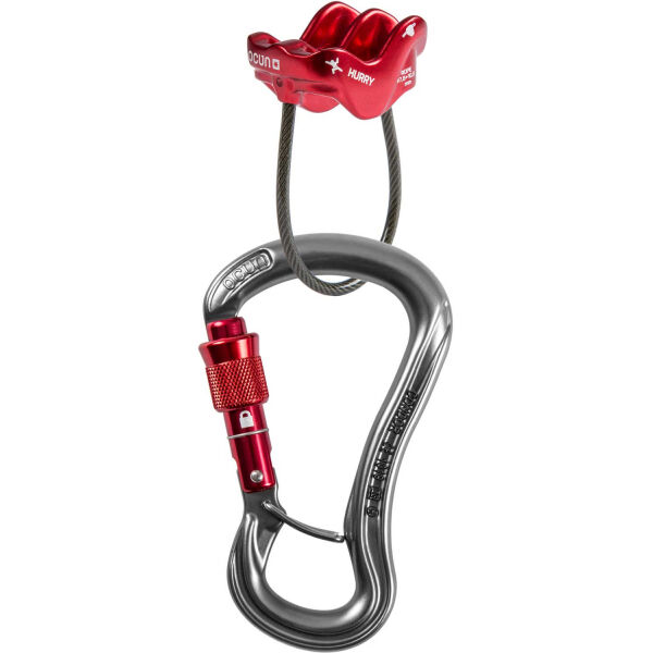 OCÚN BELAY SET CONDOR SCREW / HURRY   - Sada karabiny s jistítkem OCÚN