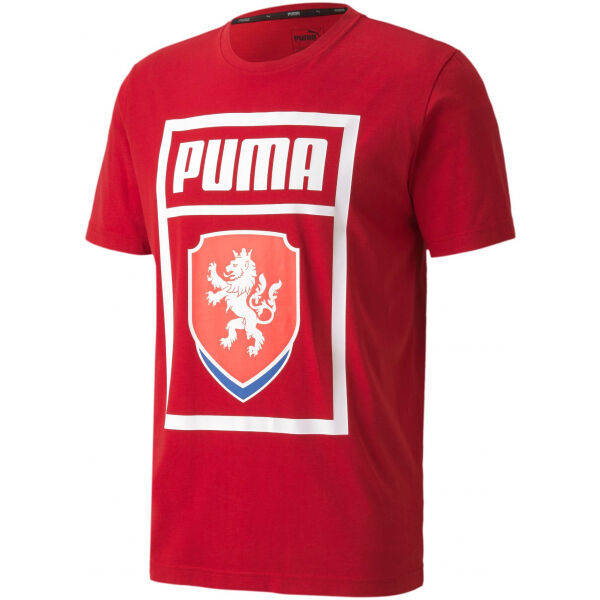 Puma FACR PUMA DNA TEE  S - Pánské fotbalové triko Puma