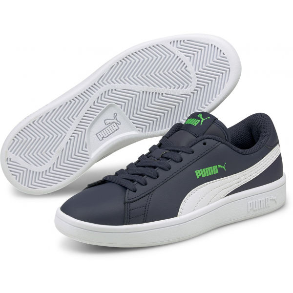 Puma SMASH V2 L JR  5 - Chlapecké vycházkové tenisky Puma