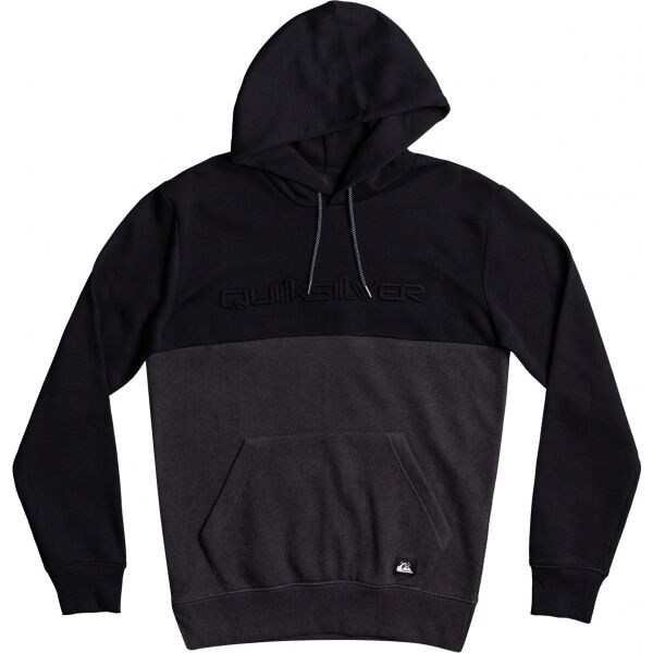 Quiksilver EMBOSS HOOD  S - Pánská mikina Quiksilver