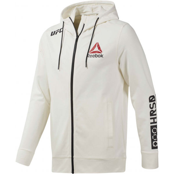 Reebok UFC FK BLANK WAL šedá S - Pánská mikina Reebok