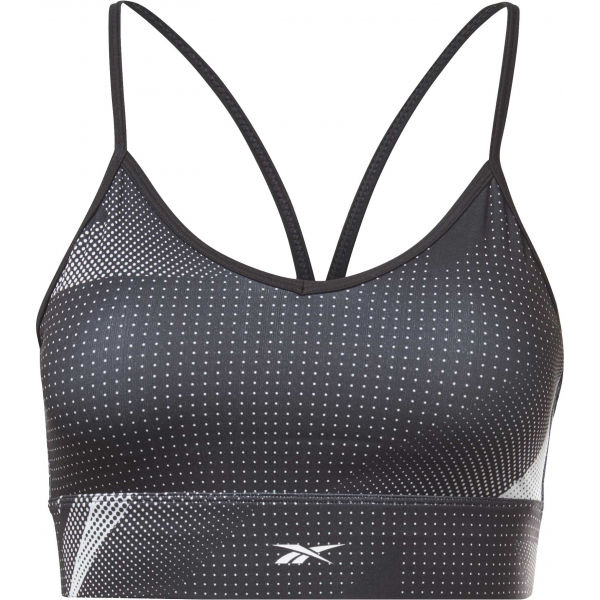 Reebok MEET YOU THERE AOP TRI-BACK BRA  XS - Sportovní podprsenka Reebok