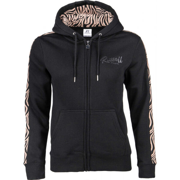Russell Athletic ZIP THROUGH HOODY  L - Dámská mikina Russell Athletic