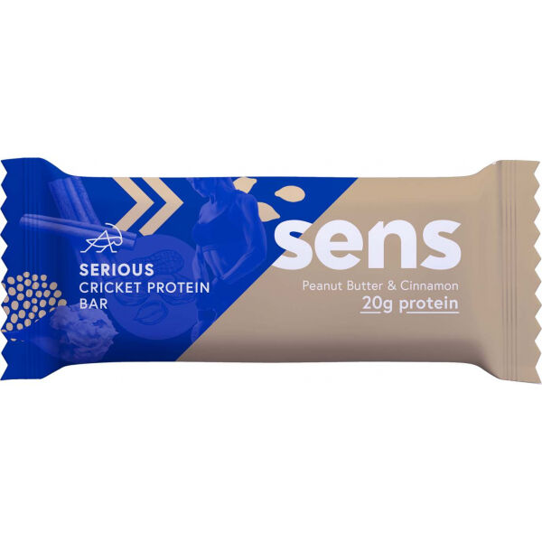 SENS SERIOUS PROTEIN 60g   - Proteinová tyčinka s cvrččí moukou SENS