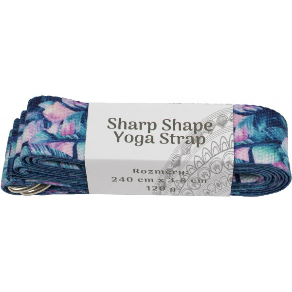 SHARP SHAPE YOGA STRAP LEAVES   - Jóga páska SHARP SHAPE