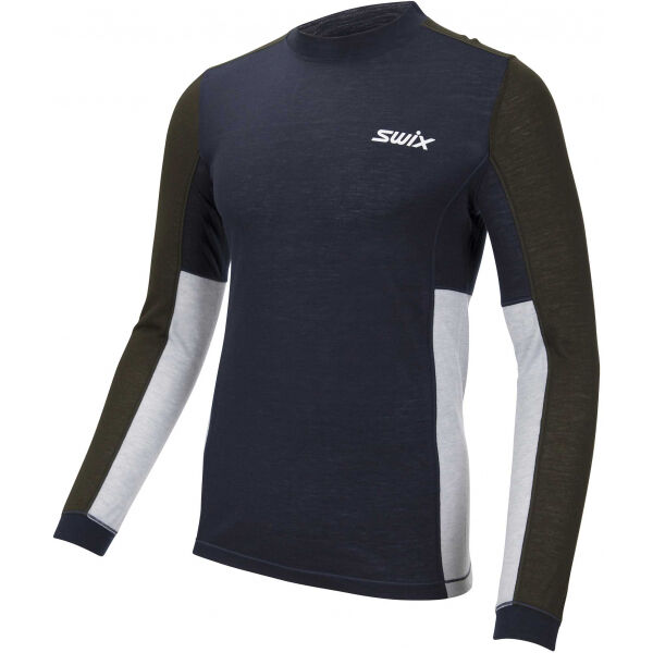 Swix ASPIRE WOOL M  XL - Pánské funkční triko s dlouhým rukávem Swix