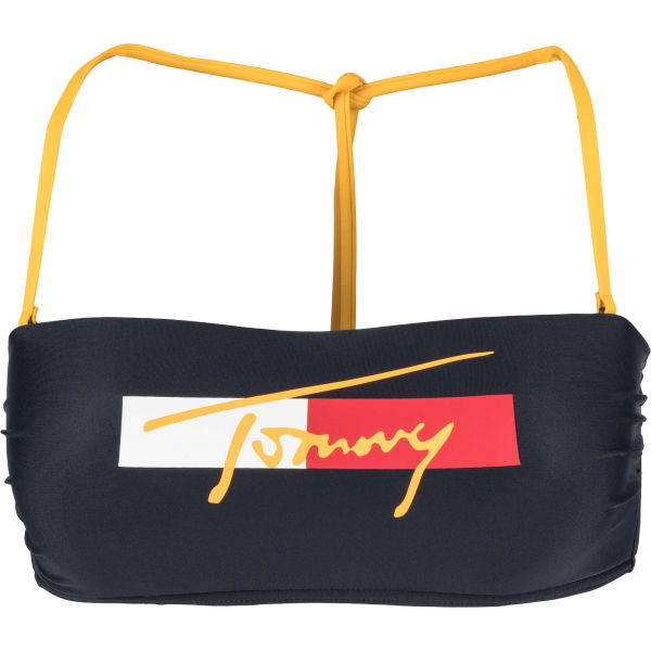Tommy Hilfiger BANDEAU FIXED  XS - Dámský vrchní díl plavek Tommy Hilfiger