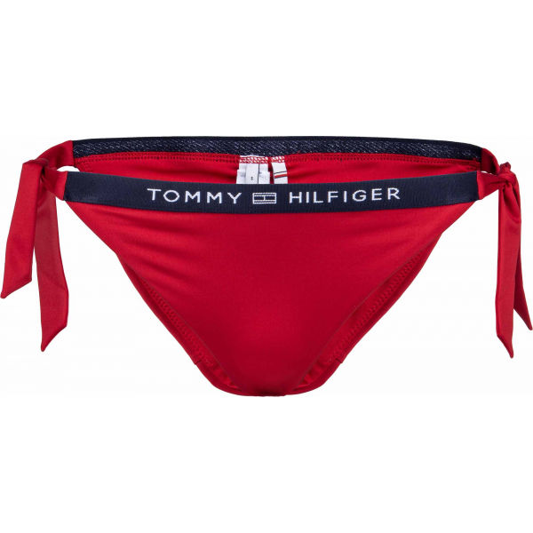 Tommy Hilfiger CHEEKY SIDE TIE BIKINI  S - Dámský spodní díl plavek Tommy Hilfiger