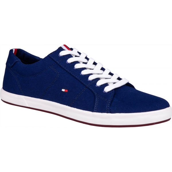 Tommy Hilfiger ICONIC LONG LACE SNEAKER tmavě modrá 41 - Pánské tenisky Tommy Hilfiger