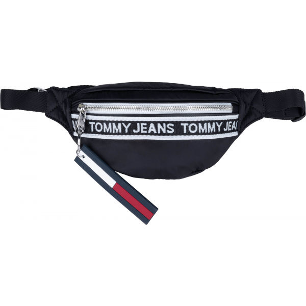 Tommy Hilfiger TJW MINI LOGO TAPE BUMBAG NYLN  UNI - Dámská ledvinka Tommy Hilfiger