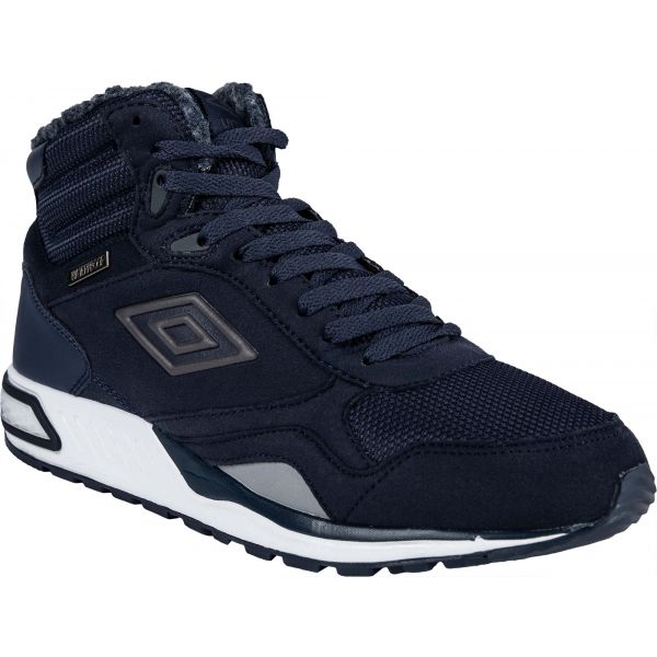 Umbro REDHILL HIGH W PROOF tmavě modrá 10.5 - Pánská volnočasová obuv Umbro