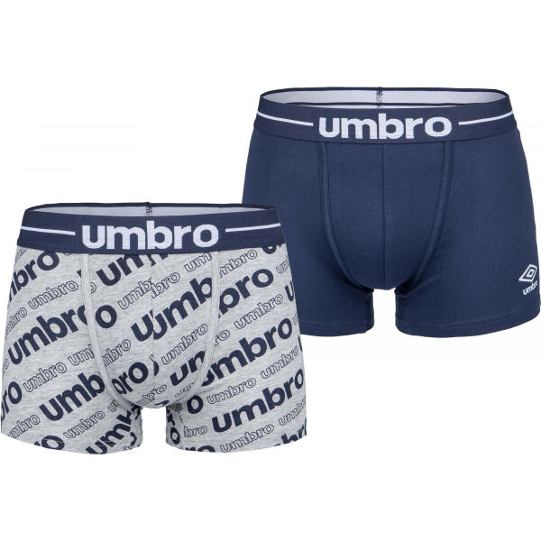 Umbro BOXER SHORT 2PACK  S - Pánské boxerky Umbro