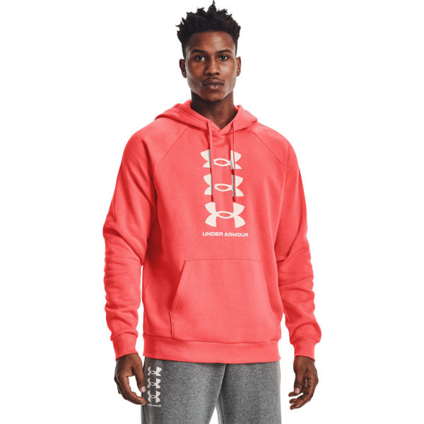 Under Armour RIVAL FLC MULTILOGO HD  XXL - Pánská mikina Under Armour