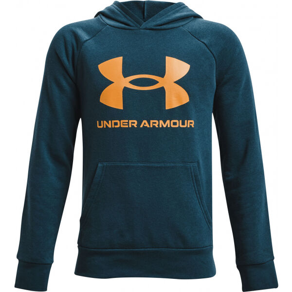 Under Armour RIVAL FLEECE HOODIE  XL - Chlapecká mikina Under Armour