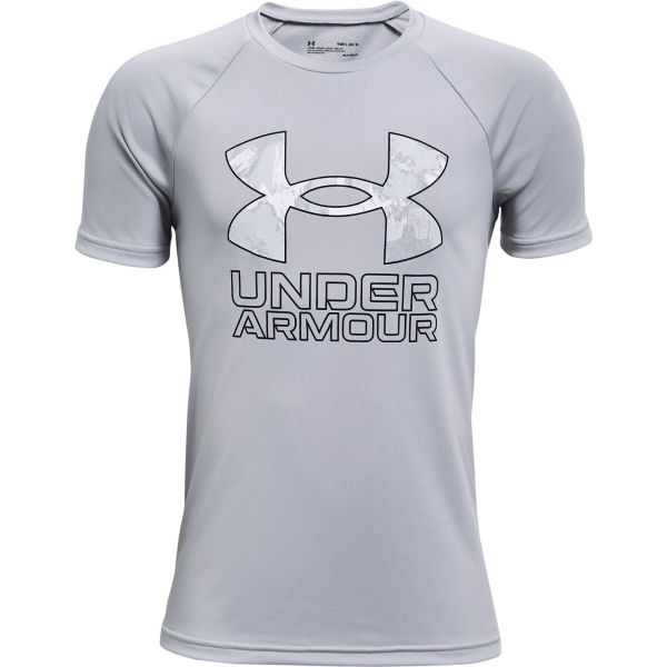 Under Armour TECH HYBRID PRT FILL  XL - Chlapecké triko Under Armour