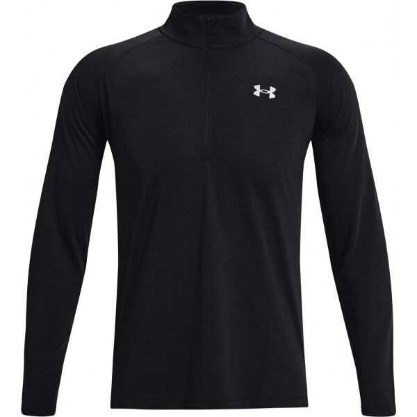 Under Armour STREAKER HALF ZIP  S - Pánské triko s dlouhým rukávem Under Armour