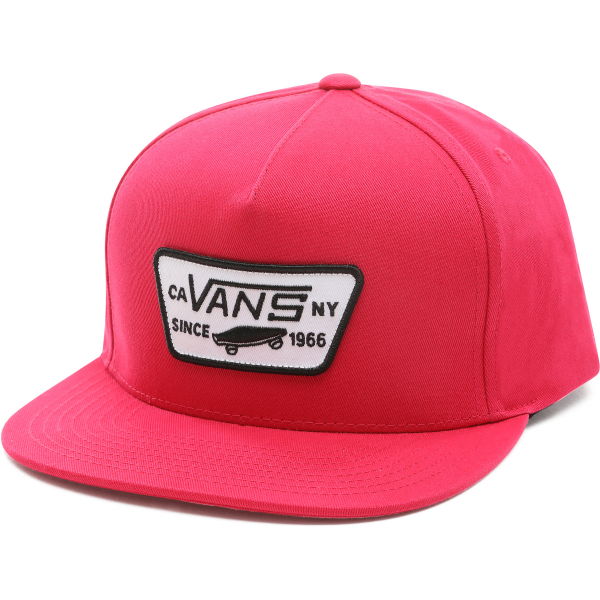 Vans FULL PATCH SNAPBACK červená UNI - Pánská kšiltovka Vans