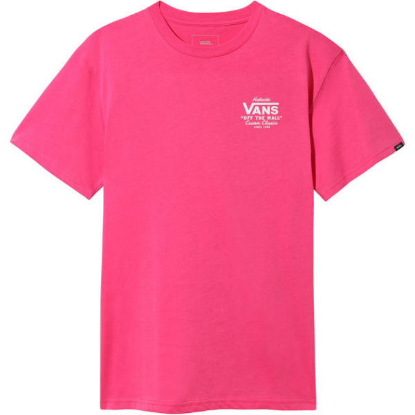 Vans MN HOLDER STREET II růžová XS - Pánské triko Vans
